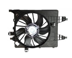 GMV radiator electroventilator Renault Kangoo (W), 2008-, motor 1.5 dci, diesel, 1.6, benzina, 384 mm; 2 pini, fara pre-rezistor,