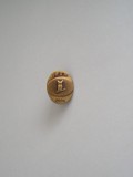 QW9 N 16 - insigna - militar - misune Irak 2004 - bufnita pe spada