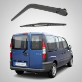 Braț și Lamelă Ștergător Spate Fiat Doblo 119 223 (2001-) - 370mm, Mammooth RAW371