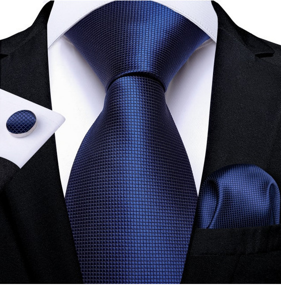 Set cravata + batista + butoni - matase - model 258