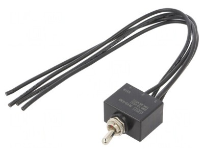 Comutator basculant DPST ON-OFF 25A 12VDC foto