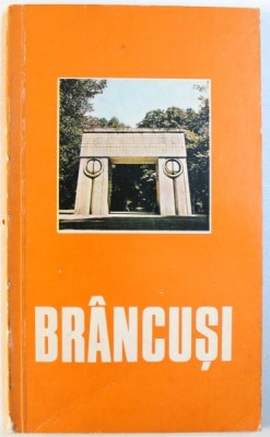 BRANCUSI par DAN GRIGORESCU , EDITIE IN LIMBA FRANCEZA , 1977 foto