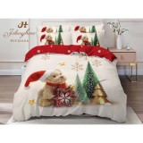 Cumpara ieftin Lenjerie de pat de Craciun pentru pat dublu - SPR3055