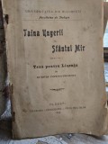 Taina ungerii cu Sfantul Mir - Dumitru Popescu Fintesti teza de licenta