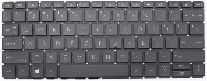Tastatura Laptop, HP, Pro x360 439 G9, HSN-I54C, iluminata, layout US