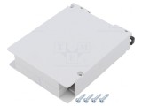 Carcasă pentru șină DIN ABS gri 80x17.7x103mm, MASZCZYK