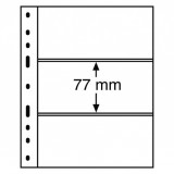 File PVC de rezerva Optima 3S pentru blocuri ,timbre si bilete - 10 buc.