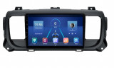 Navigatie Auto Multimedia cu GPS Citroen Jumpy 3 Spacetourer (2016 - 2021), Android, Display 9 inch, 2GB RAM si 32 GB ROM, Internet, 4G, Aplicatii, Wa, Navigps