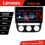 Navigatie VW Golf 5 2004-2010 clima automatica Android radio gps internet 8 core QLED 2K 4+64 360 Lenovo CarStore Technology