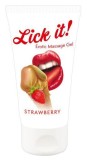 Lubrifiant Erotic Massage Gel Strawberry, 50 ml