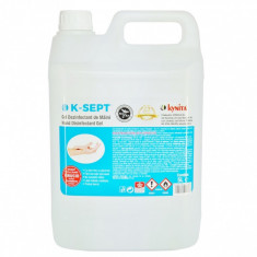 Gel Dezinfectant Maini pe Baza Alcool 75% K Sept, Aleo Vera, 5L