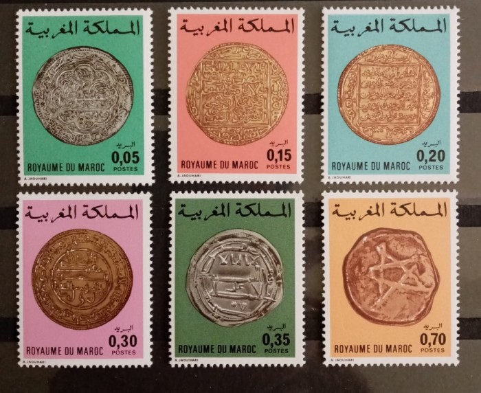 BC337, Maroc 1976, serie monede antice