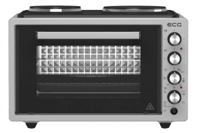 Cuptor electric ECG ETH 3701G, 37 L, putere maxima 2500 W, 2 plite, 40-230 &amp;deg;C, rotisor foto