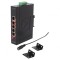 Switch Ethernet neadministrabil 5 porturi 12-48VDC