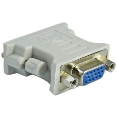 Adaptor DVI-D 24+1 tata la VGA mama, alb