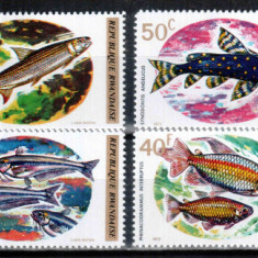 Ruanda Rwanda 1973, Mi #577-584 A**, fauna, pesti, MNH, cota 8,50 €!