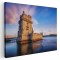 Tablou Turnul Belem, Lisabona, Portugalia, albastru 1534 Tablou canvas pe panza CU RAMA 30x40 cm