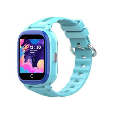 Ceas Smartwatch Pentru Copii KT10S cu Functie Telefon, Istoric, Camera, Pedometru, Alarma, Albastru foto