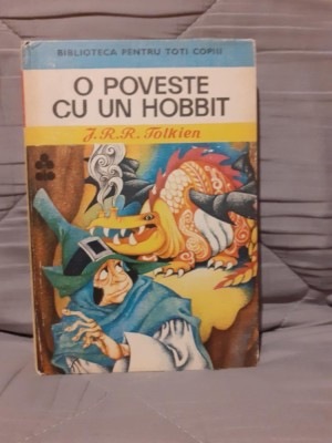 O POVESTE CU UN HOBBIT-J.R.R.TOLKIEN foto