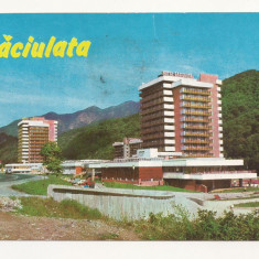 RC15 -Carte Postala- Coaciulata, Hotel Caciulata si Cozia, circulata 1987