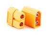 Set Conectori XT60 Mama Tata, Fara Cablu, CE Contact Electric, Curent Continuu 65A, Pereche