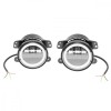 Set 2 lampi cu 6 LED-uri 10-60V 30W cu lumina de zi tip angel Eyes Breckner Germany