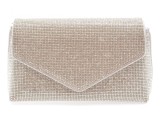Poseta ALDO argintie, BLINGITA 973, din material textil