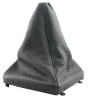 Husa schimbator viteze Peugeot 406 (1999-2004), Burduf, Husa din piele neagra