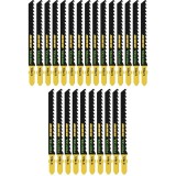 Festool S 75/4 - Set panze fierastrau pendular tija cu un prag de prindere (T) 75 mm lemn taiere dreapta fina 25 bucati