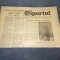 ZIARUL SPORTUL 5 NOIEMBRIE 1983