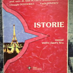 a10 Istorie - manual pentru clasa a XI -a - Prof. Univ. Dr. Ioan Scurtu