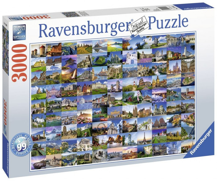 Puzzle Europa 99 Locuri, 3000 Piese