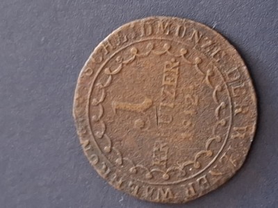 1 kreuzer 1812 foto