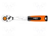 Clichet 1/2 cu comutator 250mm 90 dinți NEO TOOLS