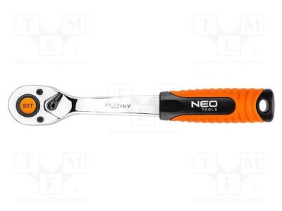 Clichet 1/2 cu comutator 250mm 90 dinți NEO TOOLS foto