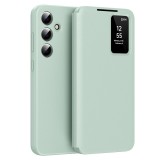 Husa tip carte Samsung Galaxy S24 Plus SmartView Series, verde