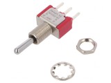 Comutator Basculant 3 Pini (ON)-OFF-(ON) 5A 120VAC IP40