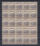 ROMANIA 1919 - DEBRETIN I SECERATORI 20 FILLER FRAGMENT DE 25 MARCI MNH, Nestampilat