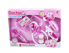 Set doctor pentru fetite - o jucarie educativ - amuzanta cu sunete si lumini foto