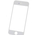 Geam Sticla iPhone 5 White - Inlocuire Ecran Premium