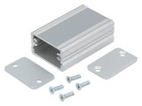 Carcasă aluminiu gri AKG 33x50x20 mm