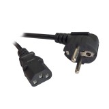CABLU alimentare Spacer 1.8m, intrare Shucko, iesire C13, 6A, negru, &quot;SPPW-SCHK-C13-6A-1.8&quot; (timbru verde 0.18 lei)