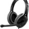 CASTI Edifier, cu fir, standard, utilizare multimedia, call center, microfon pe casca, conectare prin USB 2.0, negru, &quot;K800-BK&quot;, (timbru verde 0.8 lei