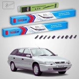 Cumpara ieftin Ștergătoare Citro&euml;n Xantia Break X2 Facelift Estate 1998-1999 | Set Față și Spate Flat Premium &ndash; TeamCar&reg;