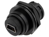 Adaptor USB B Mini Soclu-Față și Spate