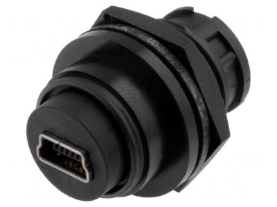 Adaptor USB B Mini Soclu-Față și Spate foto