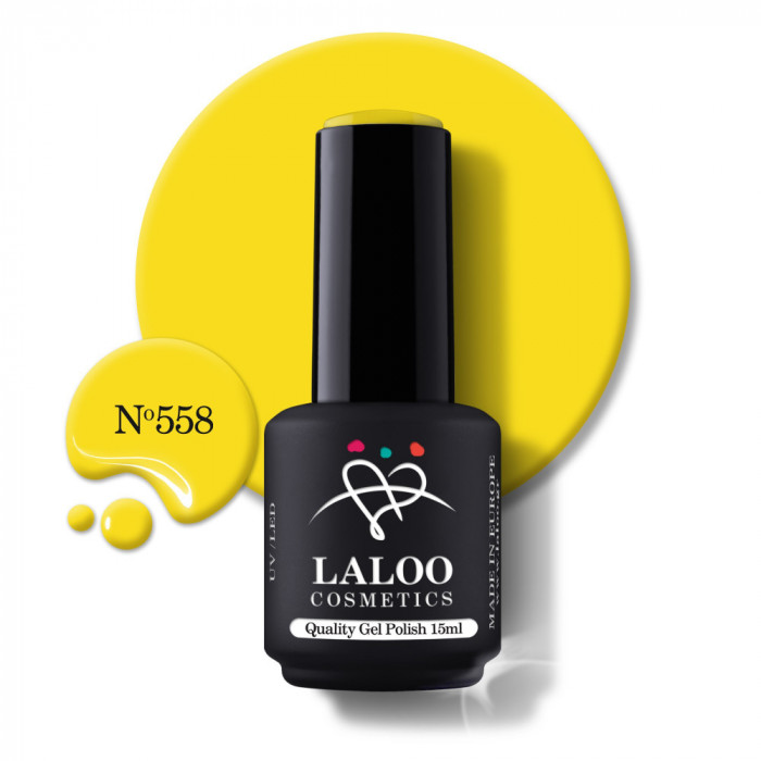 No.558 Pineapple Yellow | Laloo gel polish 15ml