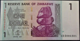 Cumpara ieftin BANCNOTA EXOTICA 1 DOLAR - ZIMBABWE, anul 2007 HARARE *cod 591 = UNC