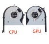 Set coolere Laptop Gaming, Asus, ROG Strix GL703GEE, DFS593512MN0T, DFS2013121A0T, 12V, 0.7A, 4 pini