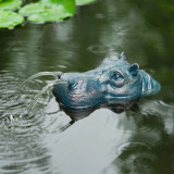Ubbink Stropitor plutitor pentru fantana de gradina, forma hipopotam GartenMobel Dekor, vidaXL